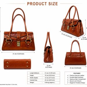 Premium Genuine Leather Women's Handbag